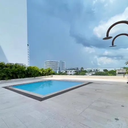 Apartamento Elegant Beachview 1br With Balcony In Crespo